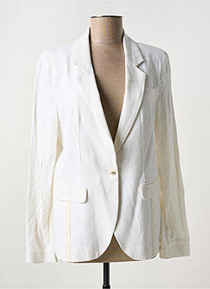 Blazer poignets boutonnés blanc EVA KAYAN femme