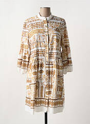 Robe courte blanc LESLIE pour femme seconde vue