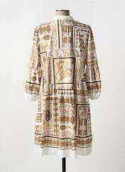 Robe courte blanc LESLIE pour femme seconde vue