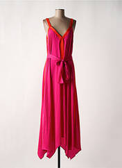 Robe longue rose LOLA CASADEMUNT pour femme seconde vue