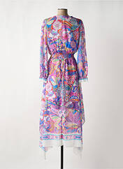 Robe longue violet LESLIE pour femme seconde vue