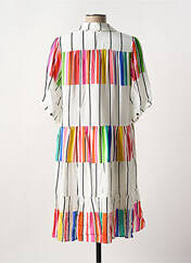 Robe mi-longue blanc FUEGO WOMAN pour femme seconde vue