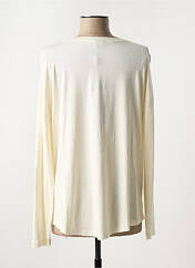 T-shirt beige ELEONORA AMADEI pour femme seconde vue