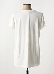 T-shirt blanc ELEONORA AMADEI pour femme seconde vue