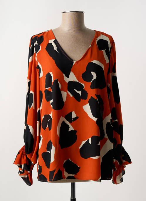 Blouse orange JOSEPH RIBKOFF pour femme