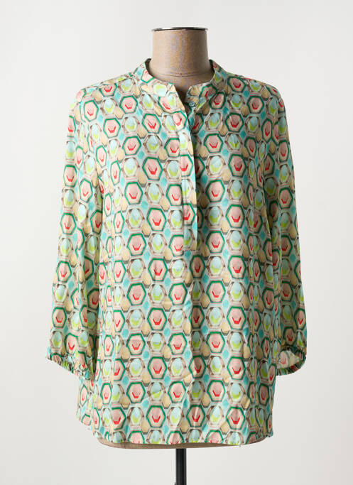 Blouse vert TONI pour femme