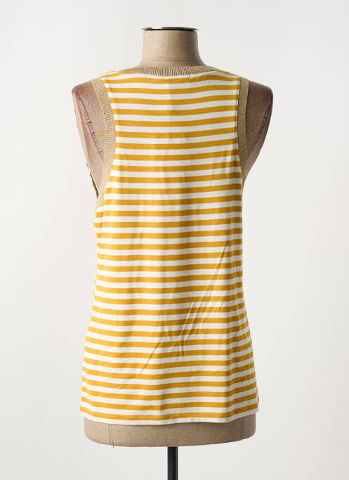 Débardeur jaune MARIA BELLENTANI pour femme