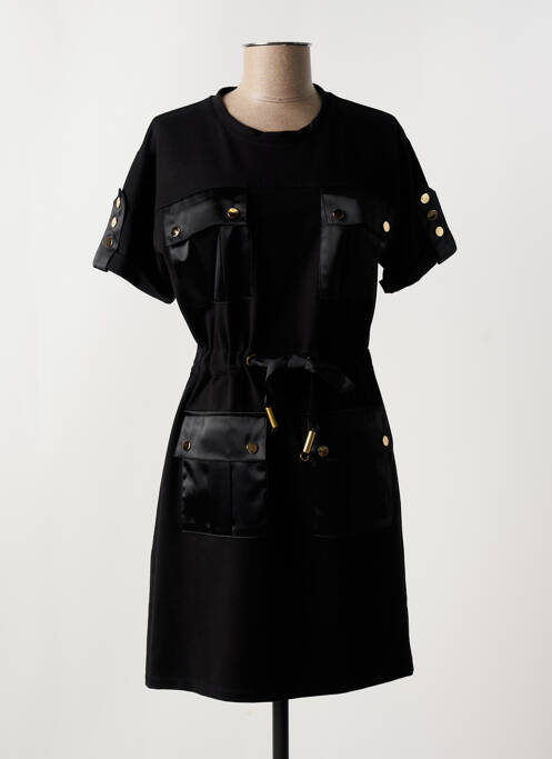 Robe courte noir LESLIE pour femme