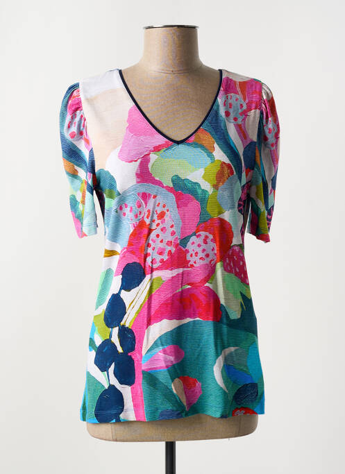 T-shirt bleu DOLCEZZA pour femme