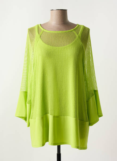 Tunique manches longues vert JOSEPH RIBKOFF pour femme