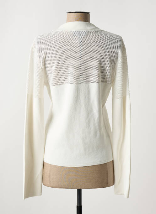 Veste casual blanc EVA KAYAN pour femme