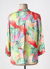 Blouse vert TONI pour femme seconde vue