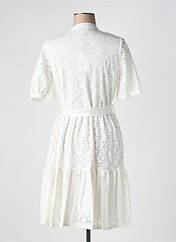 Robe mi-longue blanc LEO & UGO pour femme seconde vue