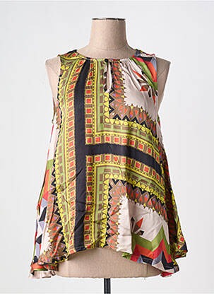 Top vert ELEONORA AMADEI pour femme