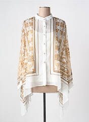 Tunique manches longues beige LESLIE pour femme seconde vue