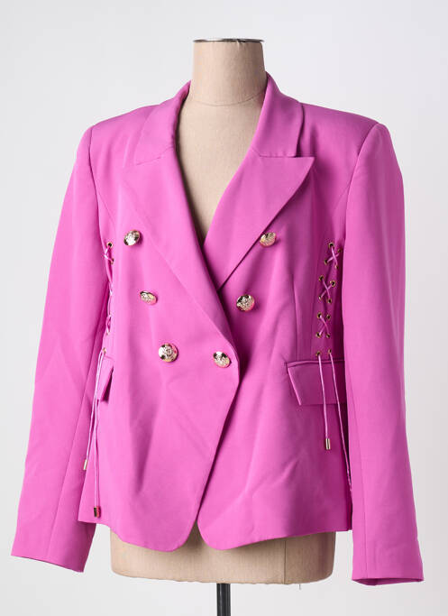 Blazer rose LESLIE pour femme