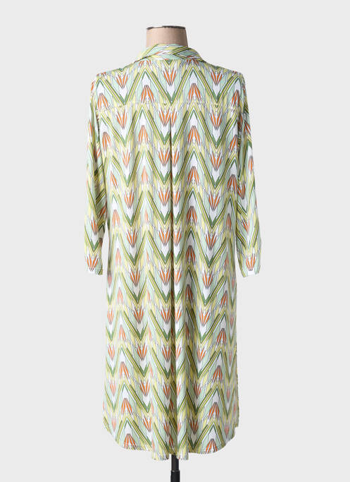 Robe courte vert GEVANA femme