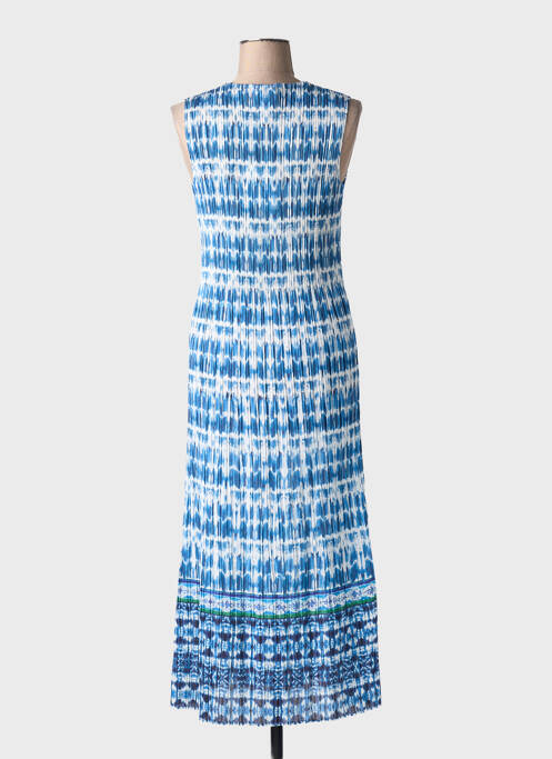 Robe longue bleu LEO & UGO pour femme