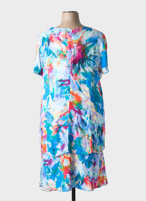 Robe mi-longue bleu GEVANA pour femme