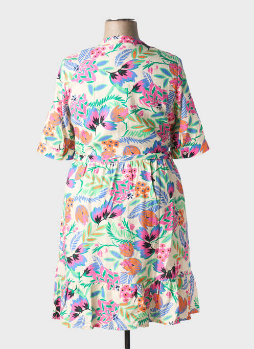 Robe mi-longue vert LEO & UGO pour femme