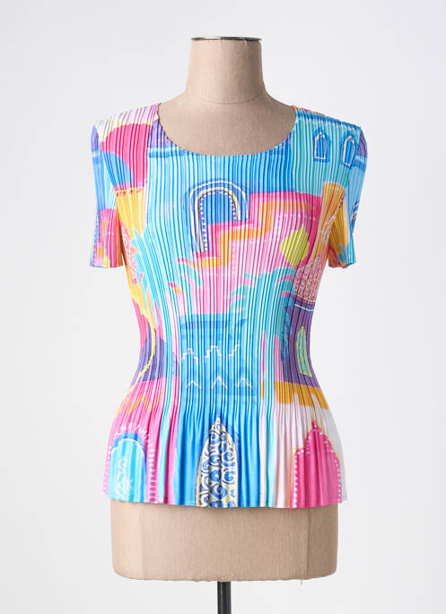 Top bleu LEO & UGO pour femme