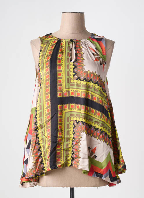 Top vert ELEONORA AMADEI pour femme