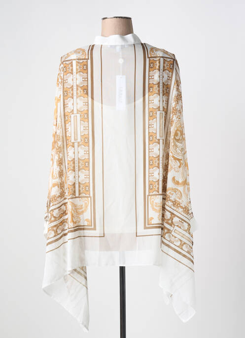 Tunique manches longues beige LESLIE pour femme