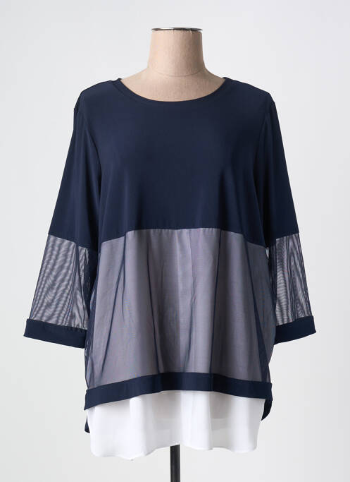 Tunique manches longues bleu JOSEPH RIBKOFF pour femme