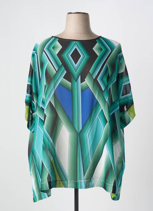 Tunique manches longues vert ELEONORA AMADEI pour femme