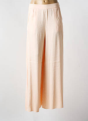 Pantalon large coupe fluide taille normale rose KOCCA femme