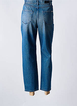 Jeans coupe droite taille haute taille haute bleu IKKS femme