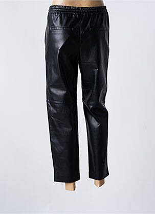 Pantalon 7/8 taille élastique taille normale noir LA FEE MARABOUTEE femme