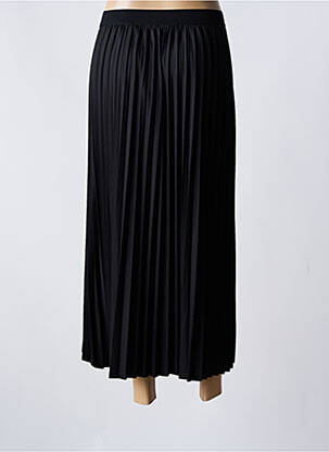 Jupe longue coupe asymétrique noir IKKS femme