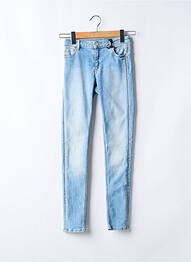 Jeans coupe slim stretch taille normale bleu IKKS femme
