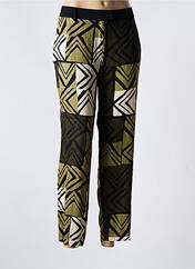 Pantalon droit vert PAZ TORRAS pour femme seconde vue