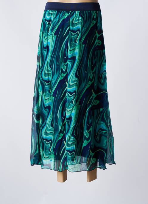Jupe longue vert LA FEE MARABOUTEE pour femme