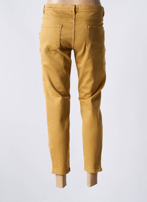 Pantalon 7/8 beige IKKS pour femme