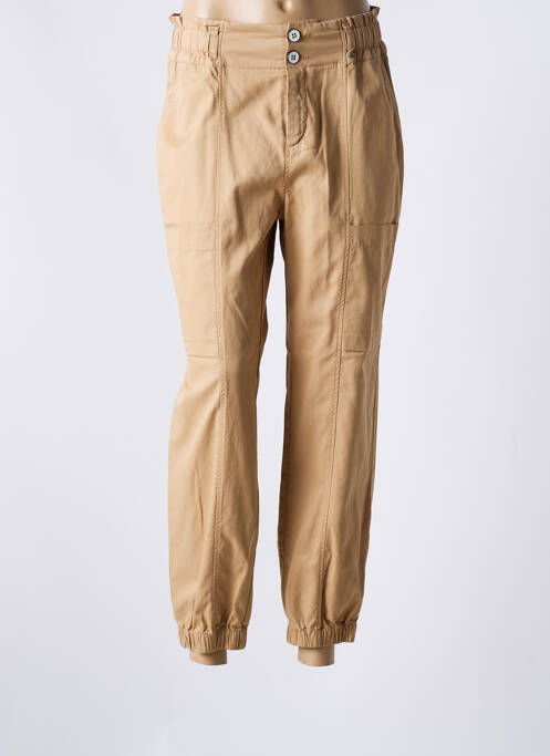 Pantalon 7/8 beige ONE STEP pour femme
