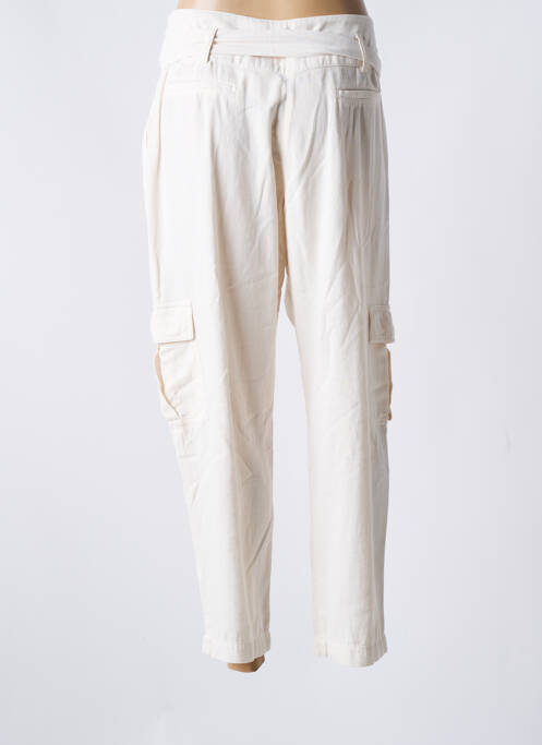 Pantalon cargo beige IKKS pour femme