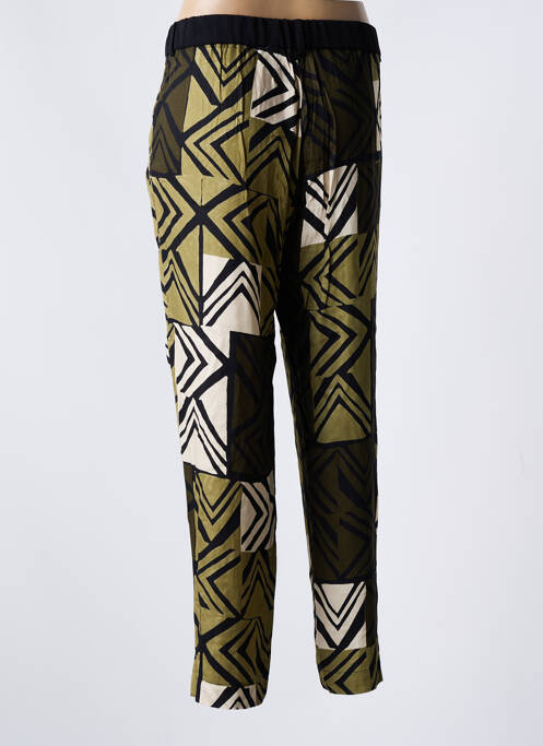 Pantalon droit vert PAZ TORRAS pour femme