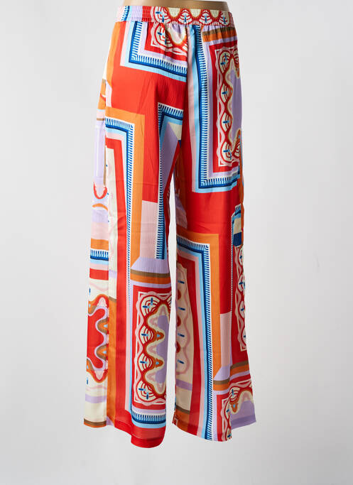 Pantalon large orange SUNCOO pour femme