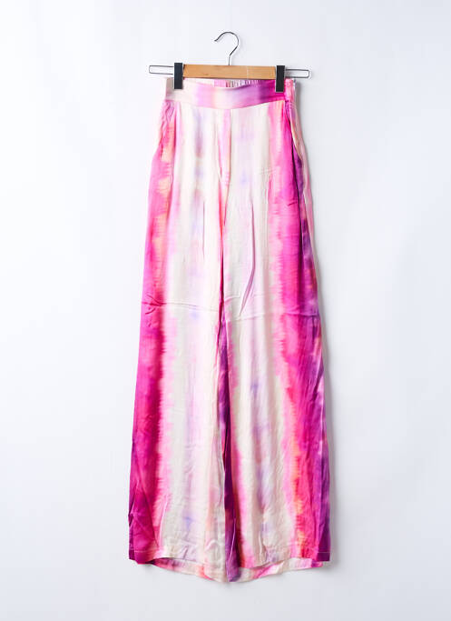 Pantalon large rose SUNCOO pour femme