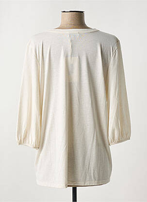 Blouse manches 3/4 manches 3/4 beige LA FEE MARABOUTEE femme