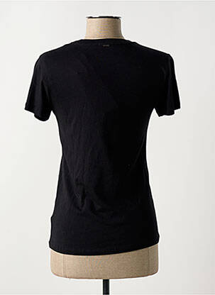 Top manches courtes manches courtes noir IKKS femme