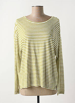 Top imprimé fantaisie manches longues vert MAT DE MISAINE femme