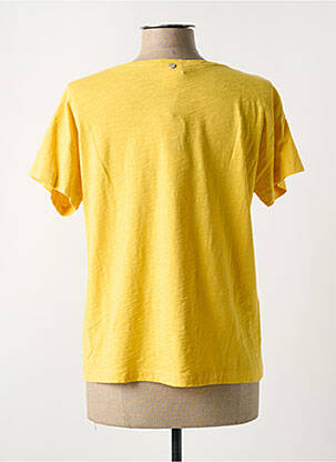Top manches courtes manches courtes jaune MAT DE MISAINE femme