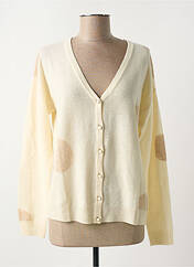 Gilet manches longues beige KOCCA pour femme seconde vue