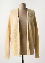 Gilet manches longues beige MAT DE MISAINE pour femme seconde vue