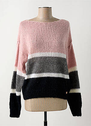 Pull rose LE BOUDOIR D'EDOUARD pour femme