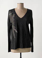 Top gris IKKS pour femme seconde vue